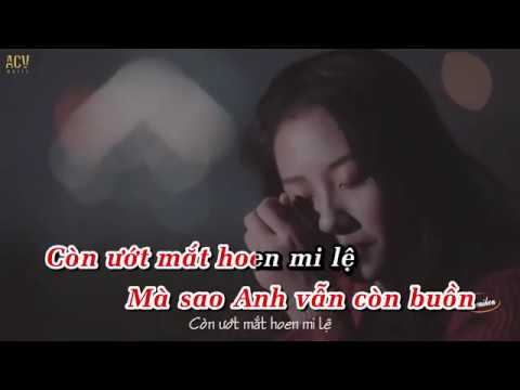 [Karaoke] Yêu Một Người Tổn Thương  