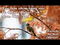 Karaoke Xin Làm Chim Rừng Núi - Tone Nữ | TAS BEAT