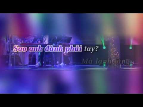 Karaoke Sao anh đành phụ em,cover Minh Hằng