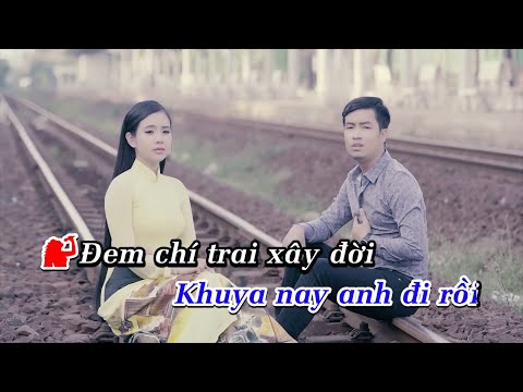 [KARAOKE - BEAT GỐC] Liên Khúc Bolero Chuyến Tàu Hoàng Hôn - Thiên Quang ft. Quỳnh Trang