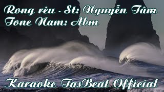 Karaoke Rong Rêu - Tone Nam | TAS BEAT