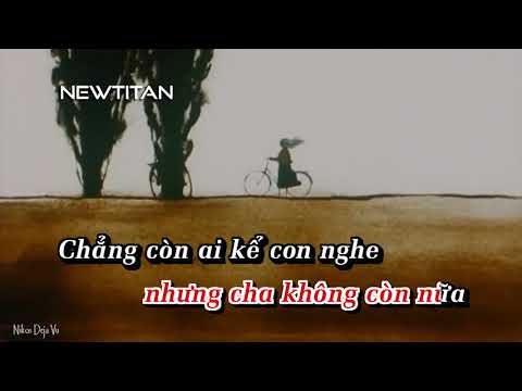 Karaoke Cha và con gái   Thùy Chi Beat