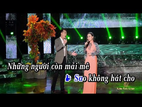[KARAOKE] LK Rừng Lá Thấp, Biển Mặn - Song Ca Lưu Ánh Loan & Đoàn Minh