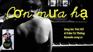 Cơn Mưa Hạ-Karaoke Song Ca-Em-Blue-T66-Quốc Hiệp