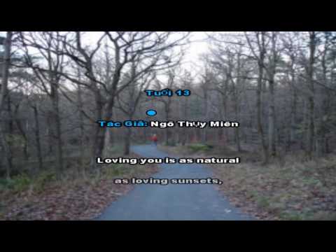Karaoke - Tuổi 13 - ST Ngô Thụy Miên
