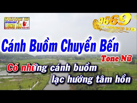 Karaoke Cánh Buồm Chuyển Bến | Tone Nữ beat chuẩn | Nhạc sống LA STUDIO | Karaoke 9669