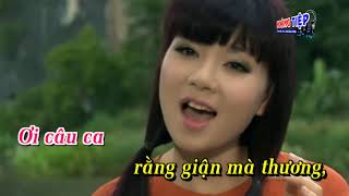 Giận Mà Thương - Lê Mận Ft Việt Hoàn Karaoke