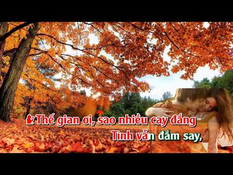 Karaoke Mùa thu lá bay (song ca)