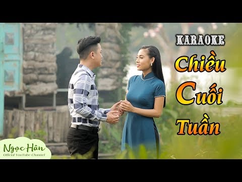 Karaoke Liên Khúc Chiều CUối Tuần || Khưu Huy Vũ ft Ngọc Hân
