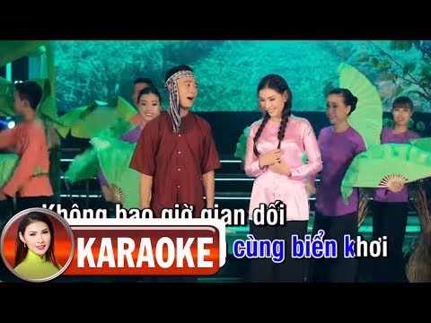 Karaoke Thề Non Hẹn Biển (Beat Gốc) - Mai Lệ Quyên ft Đoàn Minh | Karaoke Song Ca