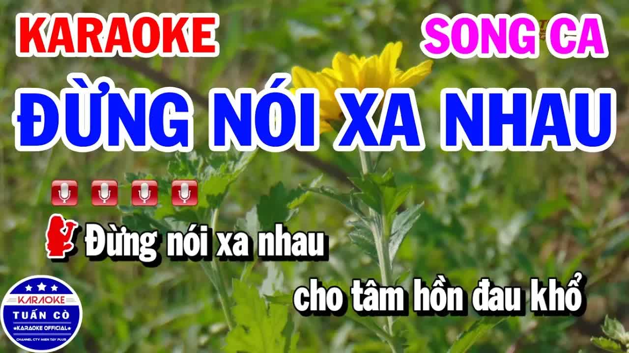 ĐỪNG NÓI XA NHAU