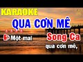 Qua Cơn Mê Karaoke Song Ca | Trọng Hiếu