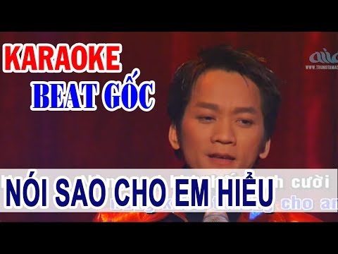 Nói Sao Cho Em Hiểu - KARAOKE | Don Hồ | Beat VO HIỆN soloGốc Hải Ngoại