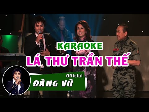 Karaoke Lá thư trần thế.